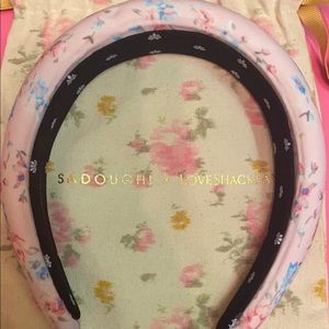 Love shack fancy print Lele Sadoughi headband